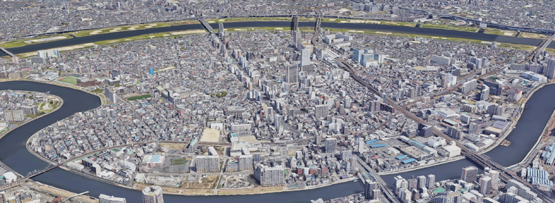 ファイル:空から千住.png
